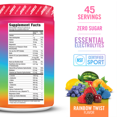 HYDRATION MIX / Rainbow Twist - 45 Servings